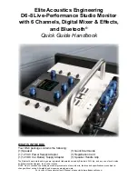 Предварительный просмотр 1 страницы Elite Acoustics D6-8 Quick Manual