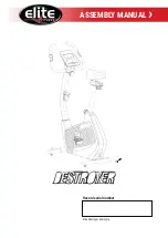 Elite Fitness Destroyer Assembly Manual preview