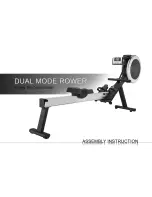 Preview for 1 page of Elite Fitness R9 DUAL MODE ROWER Assembly Instruction Manual