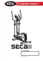 Preview for 1 page of Elite Fitness SECA3 Assembly Manual