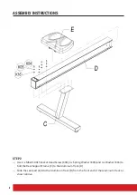 Предварительный просмотр 8 страницы Elite Fitness WARRIOR Assembly Manual