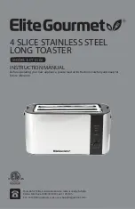 Elite Gourmet ECT-3100 Instruction Manual preview