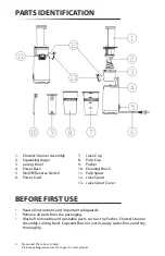 Preview for 6 page of Elite Gourmet EJX600 Instruction Manual