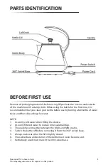 Preview for 7 page of Elite Gourmet EKT-1203W Instruction Manual