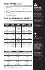 Preview for 9 page of Elite Gourmet ERC-2020 Instruction Manual