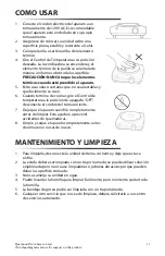 Предварительный просмотр 13 страницы Elite Gourmet ESB-301BF Instruction Manual