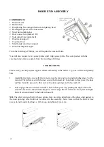 Предварительный просмотр 12 страницы Elite Greenhouses 6'3" WIDE CRAFTSMAN Instructions & Illustrations