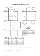 Предварительный просмотр 27 страницы Elite Greenhouses 6'3" WIDE CRAFTSMAN Instructions & Illustrations