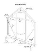 Предварительный просмотр 11 страницы Elite Greenhouses 6'3" WIDE HIGH EAVE Instructions & Illustrations