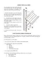 Предварительный просмотр 13 страницы Elite Greenhouses KENSINGTON 10 x 6 Manual