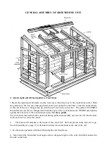 Предварительный просмотр 22 страницы Elite Greenhouses KENSINGTON 10 x 6 Manual