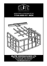 Elite Greenhouses TITAN K800 Instructions & Illustrations preview