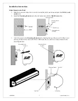 Preview for 3 page of Elite ProAV Planate Tab-Tension Series User Manual