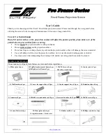 Elite ProAV Pro Frame Series User Manual preview