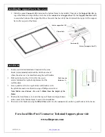 Предварительный просмотр 5 страницы Elite ProAV Pro Frame Series User Manual