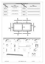 Предварительный просмотр 2 страницы Elite ProAV Pro Frame Thin DarkStar UST 2 Series User Manual