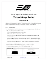 Elite ProAV T153UWS1-D User Manual предпросмотр