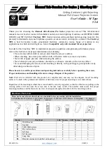 Предварительный просмотр 1 страницы Elite ProAV Tab-Tension Pro Series Manual