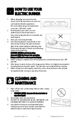 Preview for 5 page of Elite Products EDB-302BF Instruction Manual