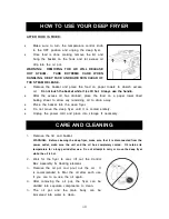 Preview for 11 page of Elite Products EDF-3507 Instruction Manual