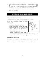 Preview for 12 page of Elite Products EDF-3507 Instruction Manual