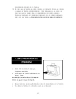 Preview for 28 page of Elite Products EDF-3507 Instruction Manual