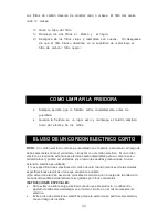 Preview for 33 page of Elite Products EDF-3507 Instruction Manual