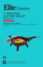 Предварительный просмотр 1 страницы Elite Products EFS-400 Instruction Manual