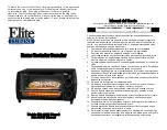 Предварительный просмотр 5 страницы Elite Products EKA-9210B Instruction Manual