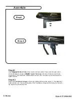 Предварительный просмотр 3 страницы Elite Products Elite E-Frame Assembly Instructions