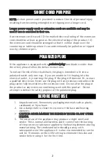 Preview for 3 page of Elite Products ESB-301 Instruction Manual