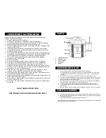 Preview for 2 page of Elite Products ETS-401 Instruction Manual