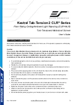 Предварительный просмотр 2 страницы Elite Screens 2 CLR Series User Manual