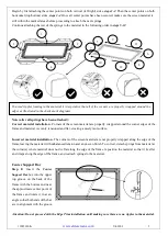 Предварительный просмотр 5 страницы Elite Screens Aeon CLR 3 User Manual