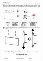 Предварительный просмотр 8 страницы Elite Screens Aeon CLR 3 User Manual