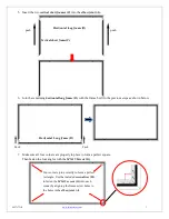 Предварительный просмотр 3 страницы Elite Screens aeonclr series User Manual