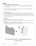 Предварительный просмотр 11 страницы Elite Screens aeonclr series User Manual