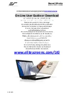 Предварительный просмотр 2 страницы Elite Screens B SERIES Quick User Manual