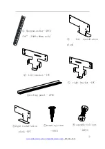 Предварительный просмотр 3 страницы Elite Screens Ceiling Trim Kit Quick Start Manual