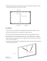 Предварительный просмотр 8 страницы Elite Screens Cinema235 Series User Manual