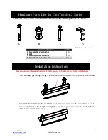 Предварительный просмотр 6 страницы Elite Screens CineTension 2 Series User Manual