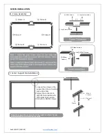 Предварительный просмотр 3 страницы Elite Screens EDGE FREE Aeon CineGrey 4D AT Series User Manual