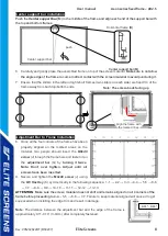 Предварительный просмотр 8 страницы Elite Screens EDGE FREE Aeon StarBright 9 Series User Manual