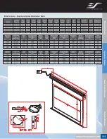 Предварительный просмотр 1 страницы Elite Screens Electric100H Specifications