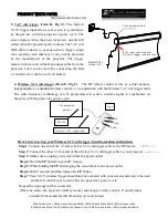 Предварительный просмотр 8 страницы Elite Screens Elite Home 2 Series Manual