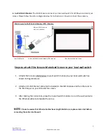 Preview for 6 page of Elite Screens Evanesce Tension Series User Manual