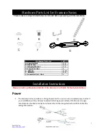 Preview for 7 page of Elite Screens Evanesce Tension Series User Manual