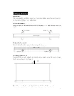 Предварительный просмотр 3 страницы Elite Screens ezCinema Plus Series User Manual