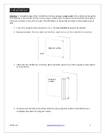 Предварительный просмотр 2 страницы Elite Screens Insta-DEM Series User Manual