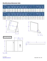 Предварительный просмотр 4 страницы Elite Screens MicroFlip Screen User Manual